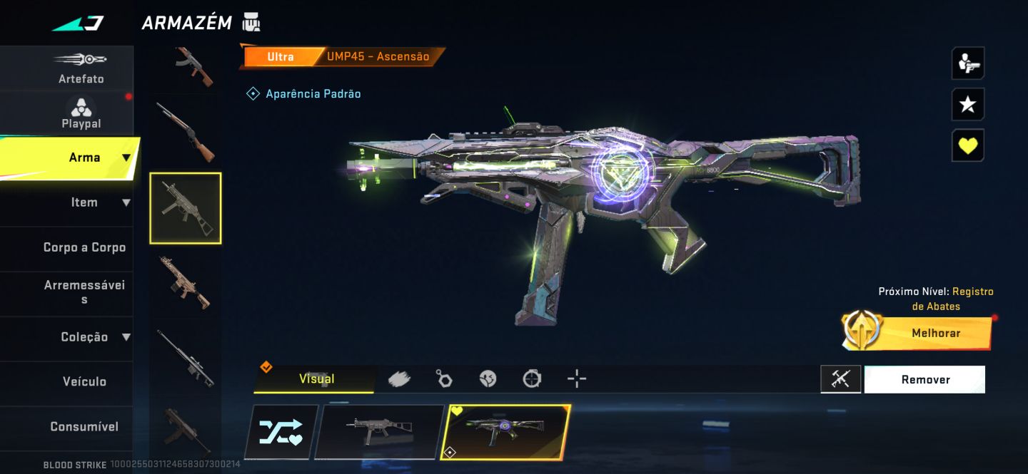 Eterna:Sussurro skins lendárias:13 skins ultras:7 skin limitadas:1