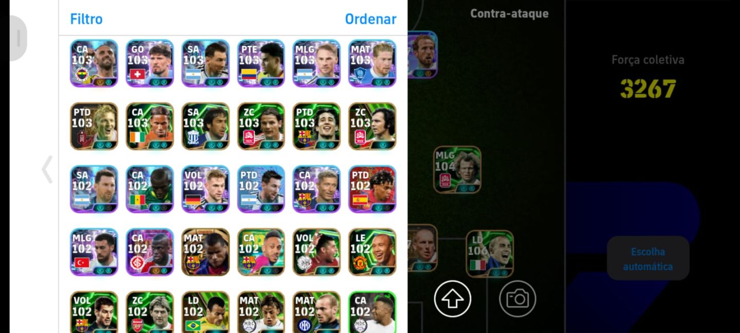 EFootball Mobile | Força 3267 | George Best 109 | Vários Show Time + Time do