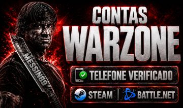 CONTAS WARZONE VERIFICADAS - COM RANKED, PRESTÍGIO, SKINS (STEAM E BATTLE.NET)