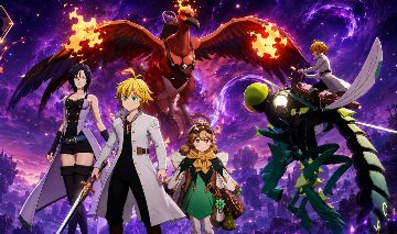 Seven Deadly Sins Origin: MELIODAS, MERLIN, DAISY + MONTARIAS + SELETOR++