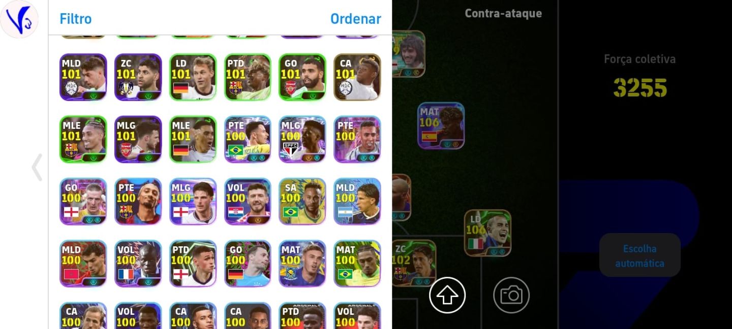 Conta Full Muito Braba e Cheia de Jogadores Raros