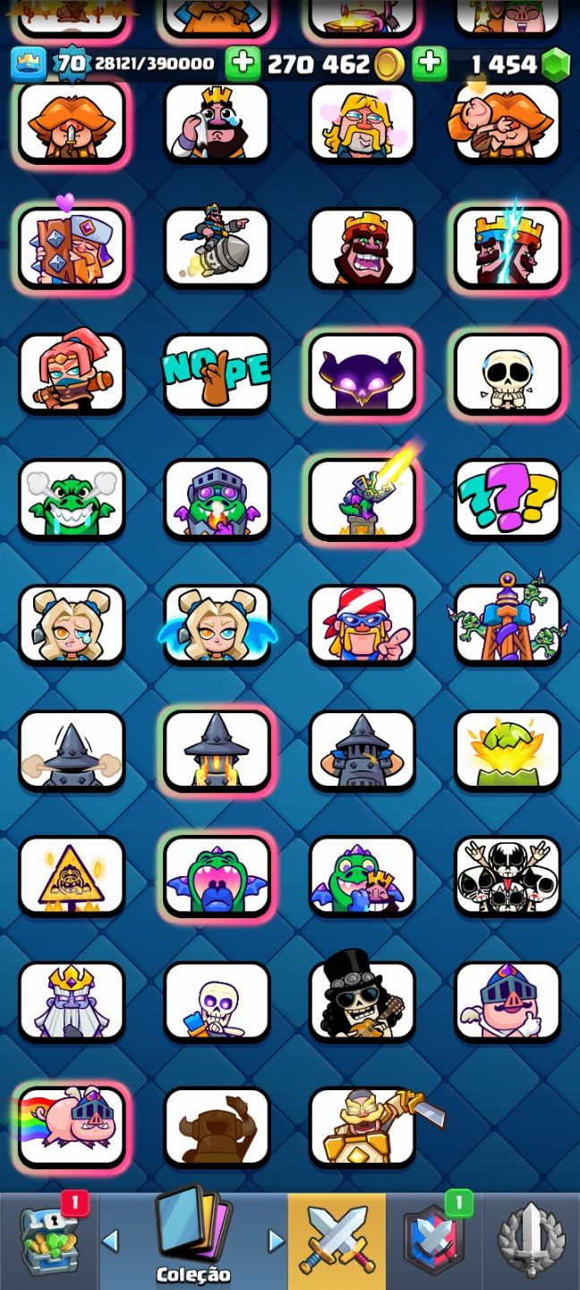 CONTA LEVEL 70 COM QUASE TODAS AS EVOS FULL LEVEL 14 E 15 OTIMA CONTA
