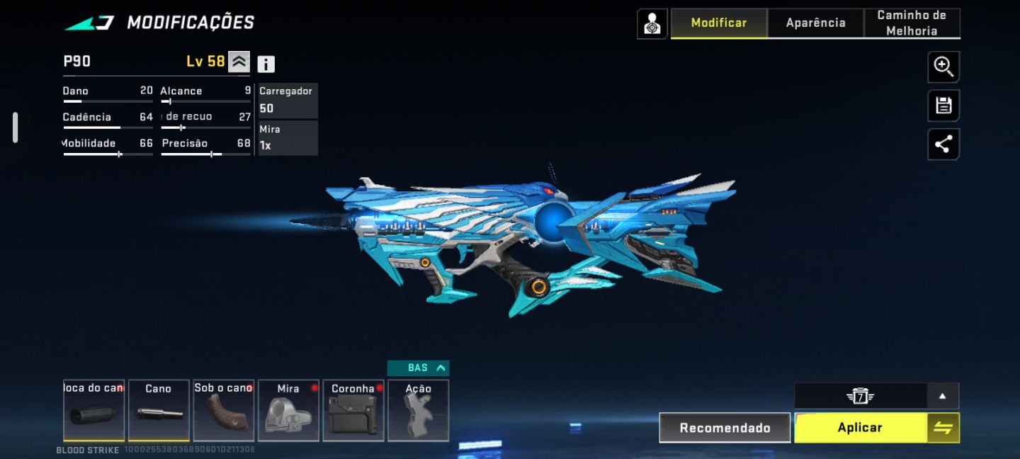 CONTA SIMPLES BLOODSTRIKE