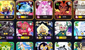 CONTA COOKIE RUN KINGDOM LVL49