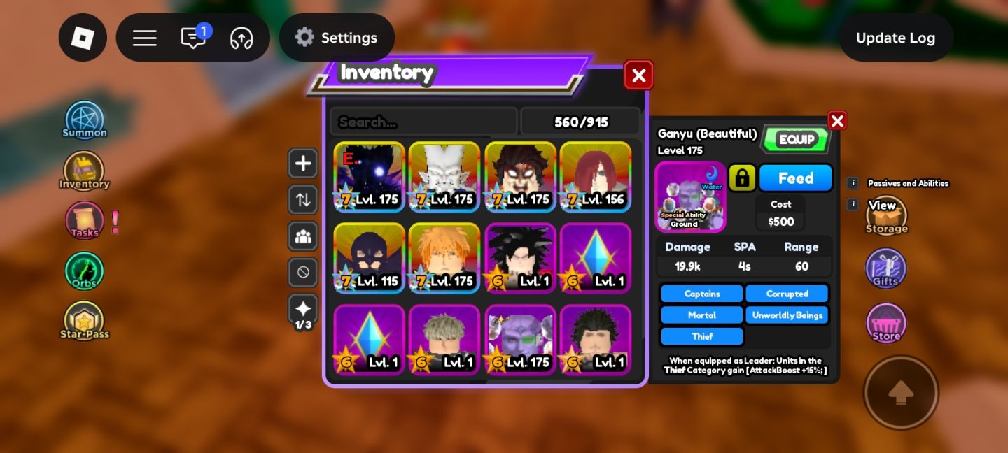 Conta Astd Com 3X e Banner Y desbloqueado