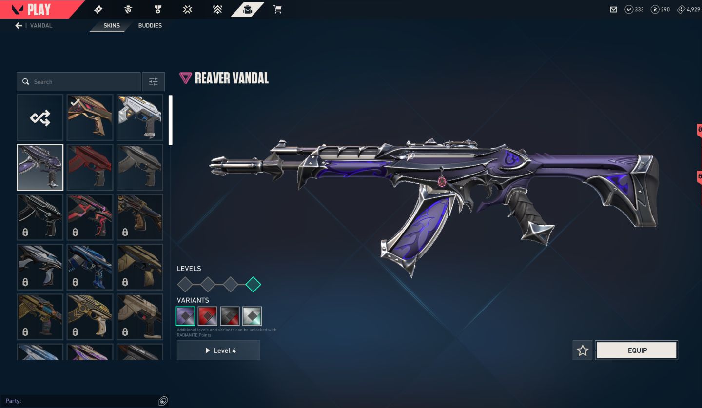 Conta Valorant com Skin no Preco