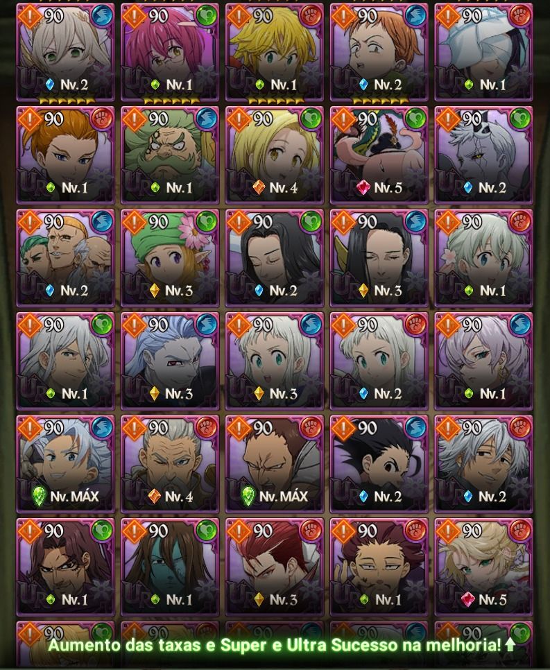 CONTA 7DS GRAND CROSS GLOBAL 5,4M BOX CC COLLAB RE:ZERO E MUITO MAIS