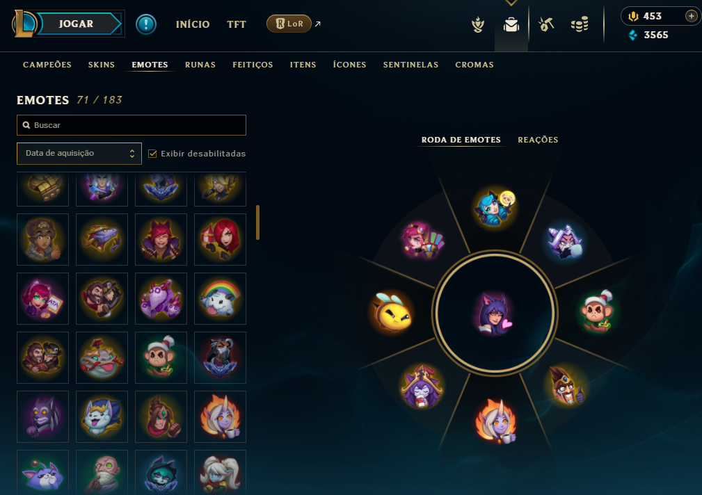 Conta lol - elise janna morgana vitoriosa e outras