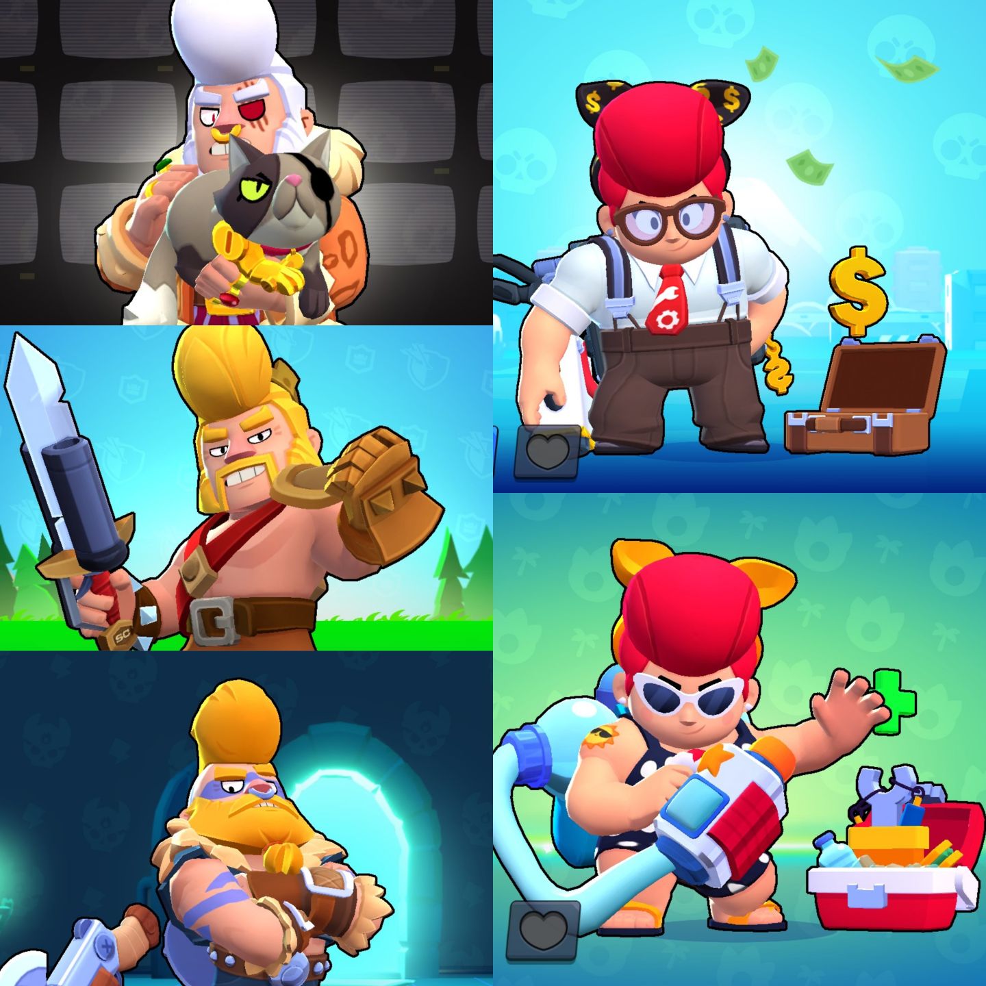 Conta Brawl Stars 36k de Troféus Full Acesso