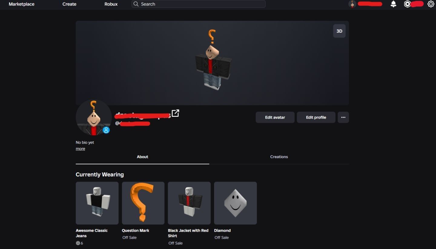 CONTA ROBLOX ANTIGA 2008 COM DIAMOND HEAD +7 OFFSALES E 3K DE RAP [UNVERIFIED]