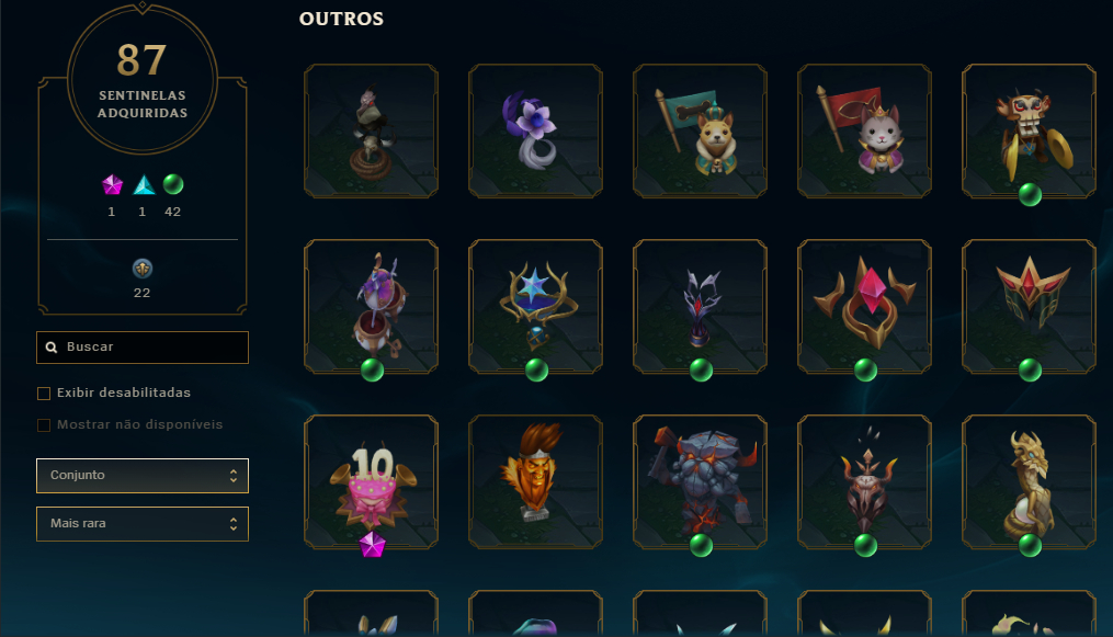 Conta lol no bronze por escolha top 12 no Brasil de level