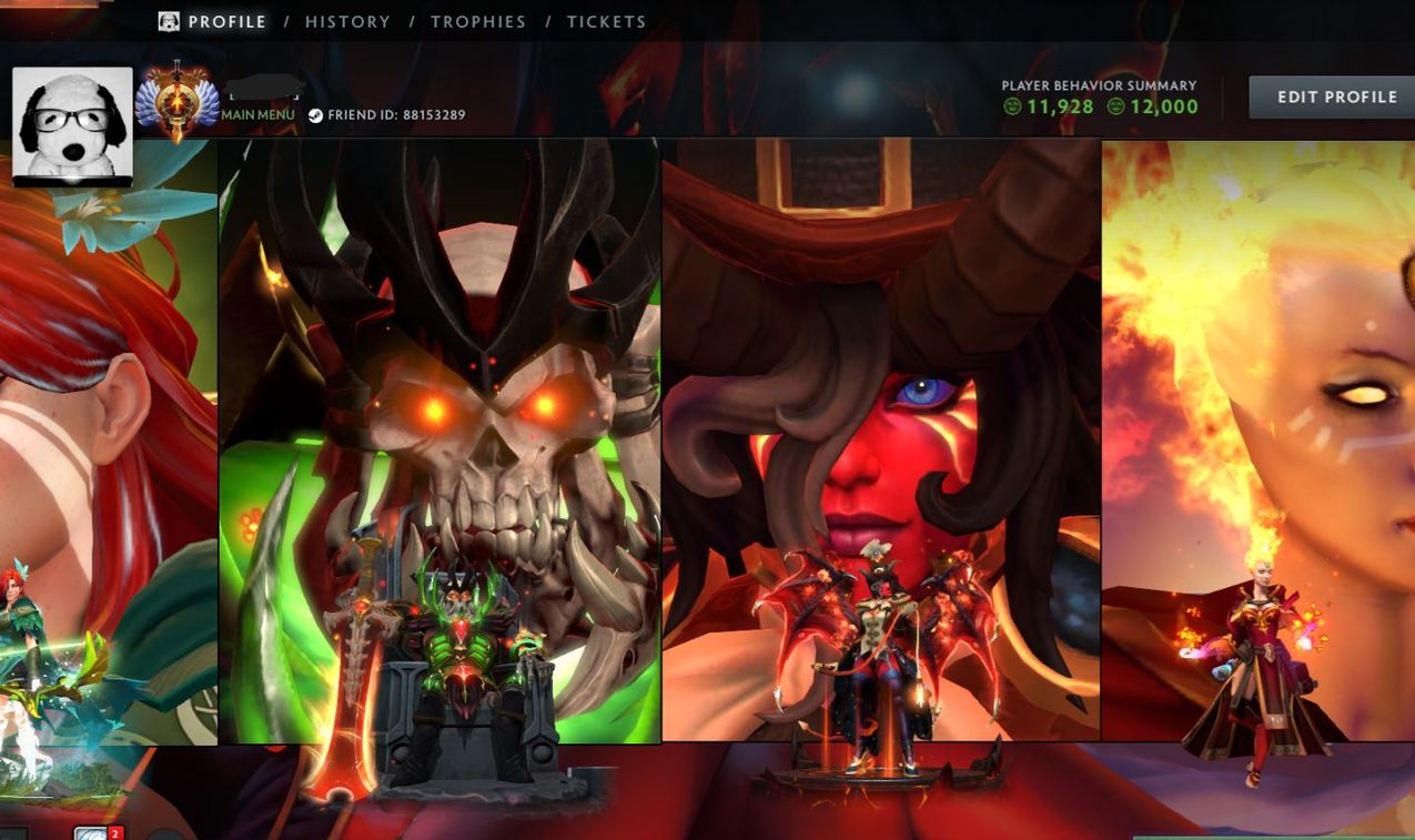 Conta 7000 MMR + Arcanas Exclusivas + 12k Conduta