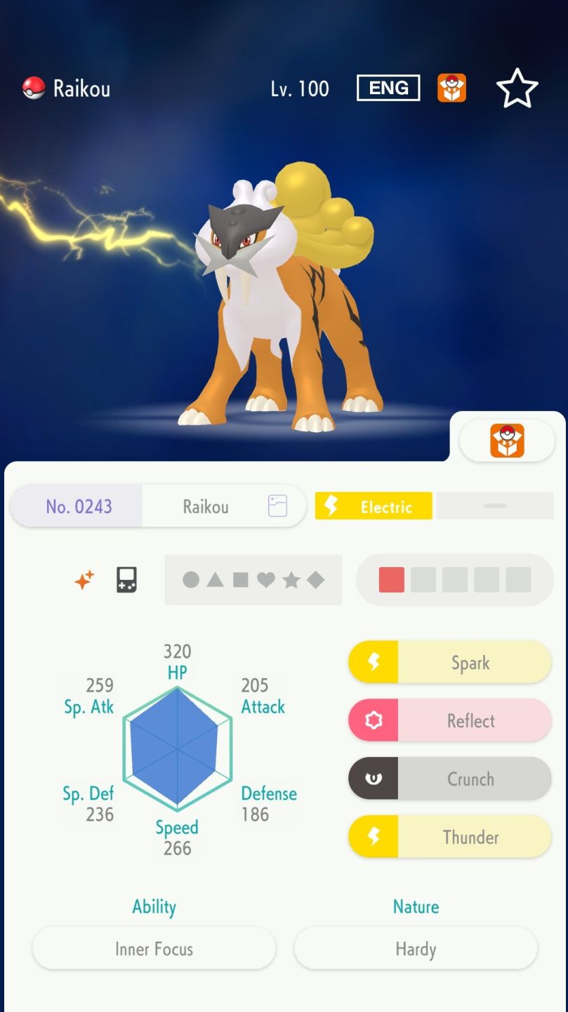 LIVING DEX SHINY POKÉMON CRYSTAL POKÉMON HOME