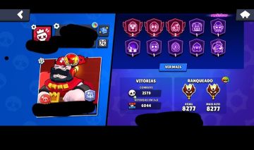 Conta de Brawl Stars Com Rei Frank