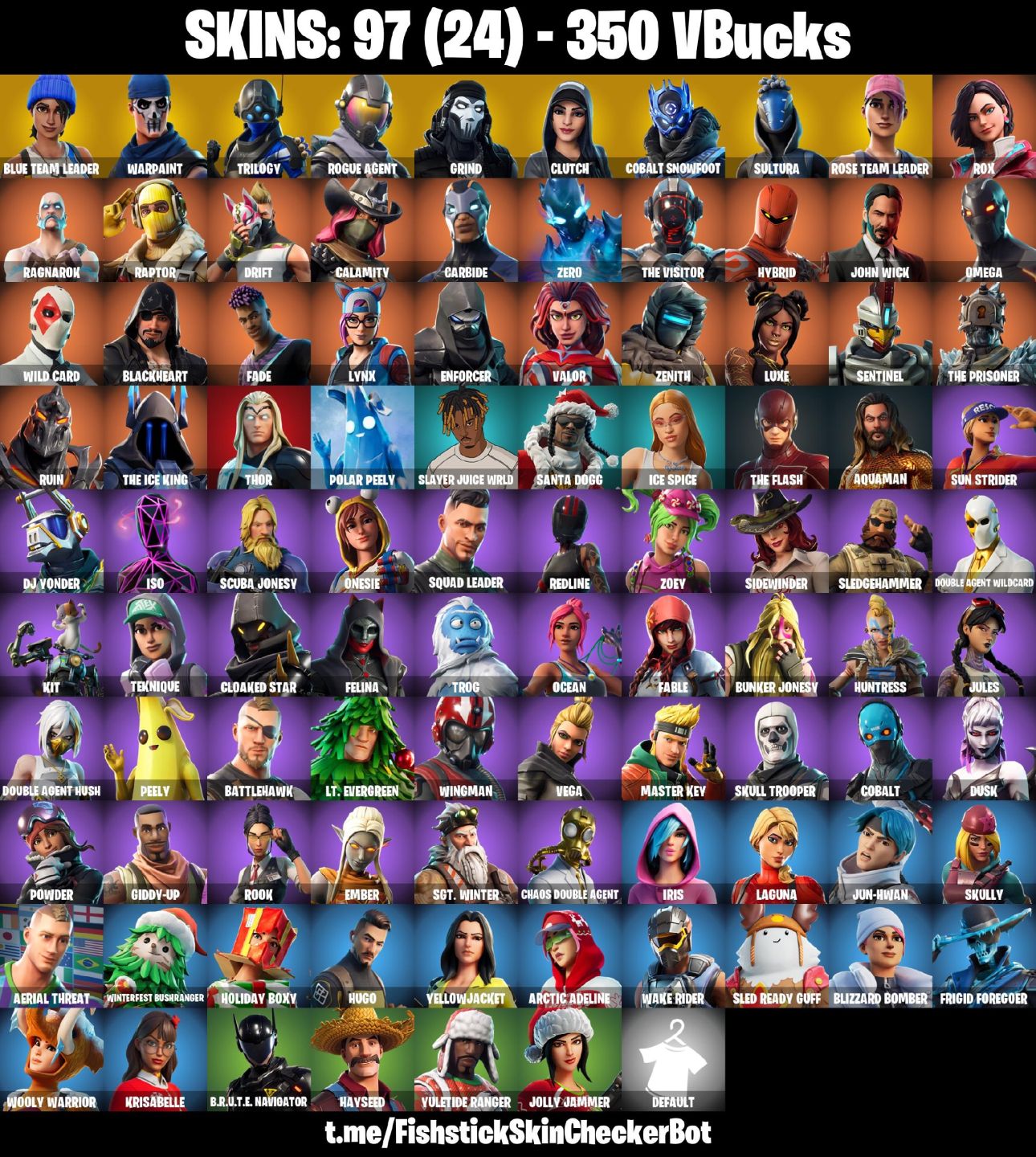 Conta Fortnite com SALVE MUNDO FUNDADOR | Blue Team Leader e 97 Skins