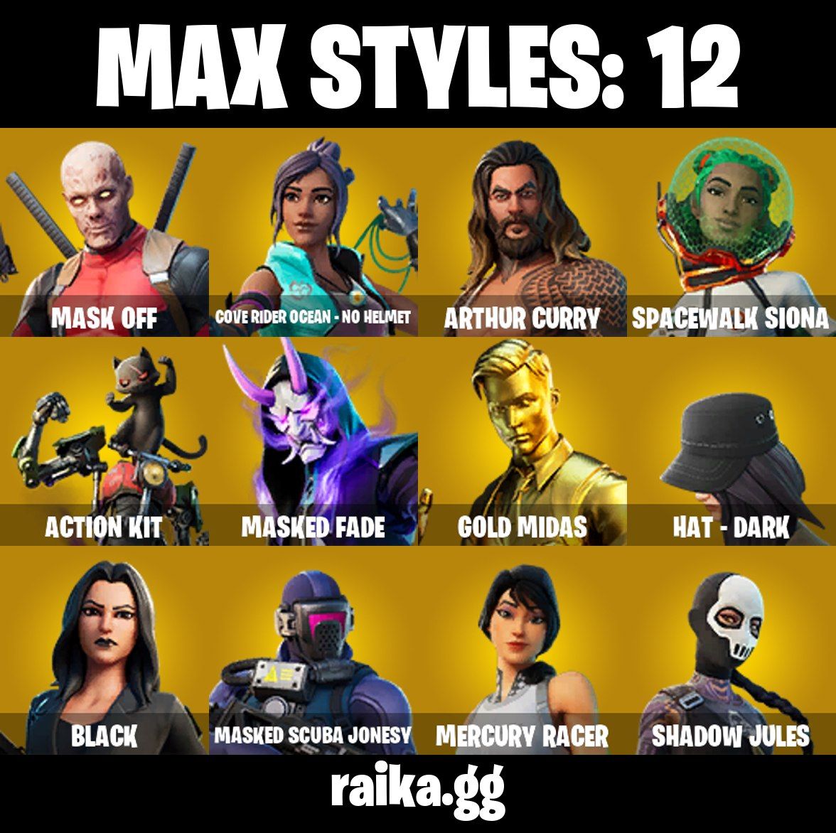 Conta Fortnite com Gold Midas | Fade | Eternal Knight | Gear Speciali e 40 Skins