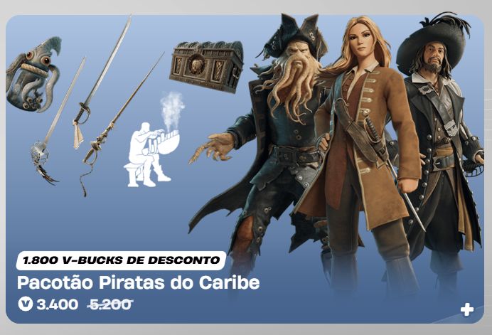 3400/3800 VBUCKS FORTNITE VIA PRESENTE (ITENS DA LOJA)