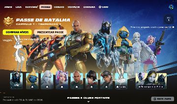 CONTA FORTNITE COM 5 SKINS + VBUCKS + CLUBE FORTNITE | FULL ACESSO