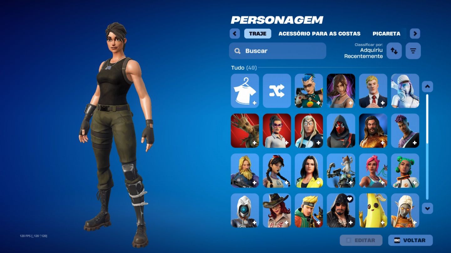 Conta de FORTNITE ANTIGA com varios game da epicgames
