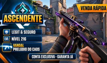 CONTA VALORANT - ASCENDENTE (UPADA 100% LEGIT)