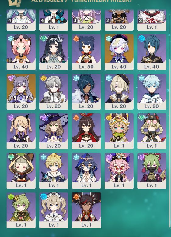 [America] Mizuki, Odette, Ineffa, qiqi, keqing, 208+ tiros
