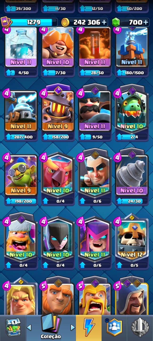 Conta de Clash Royale boa pro dia a dia