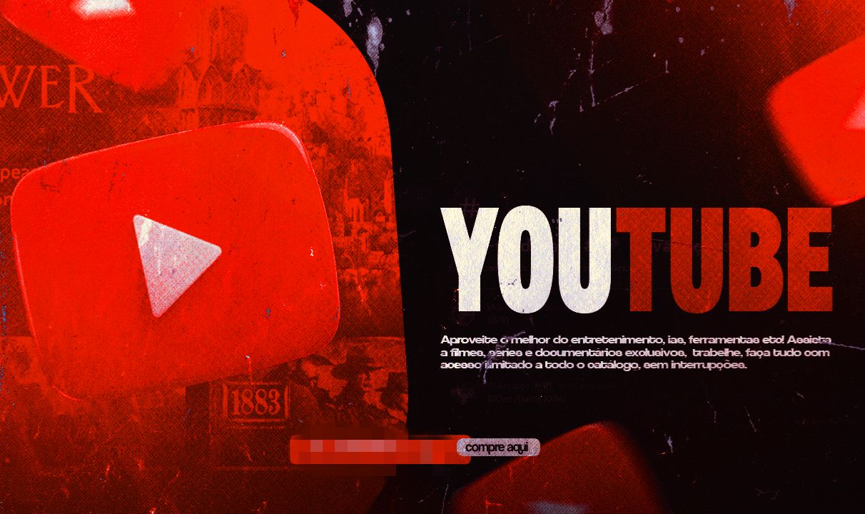 YouTube Premium/ convite pro plano família/ 30 dias