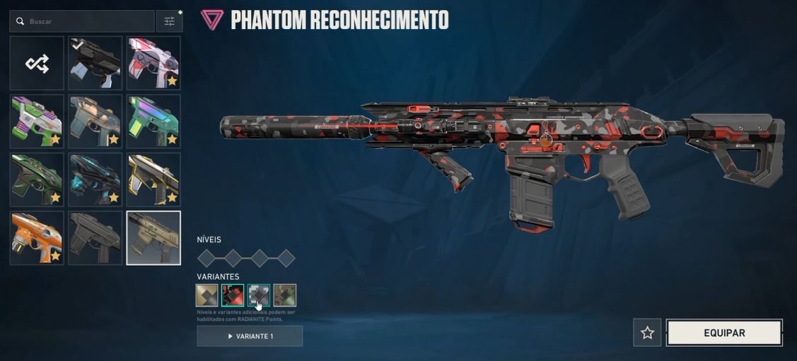 Conta Valorant com skins RARAS - SEM RANK