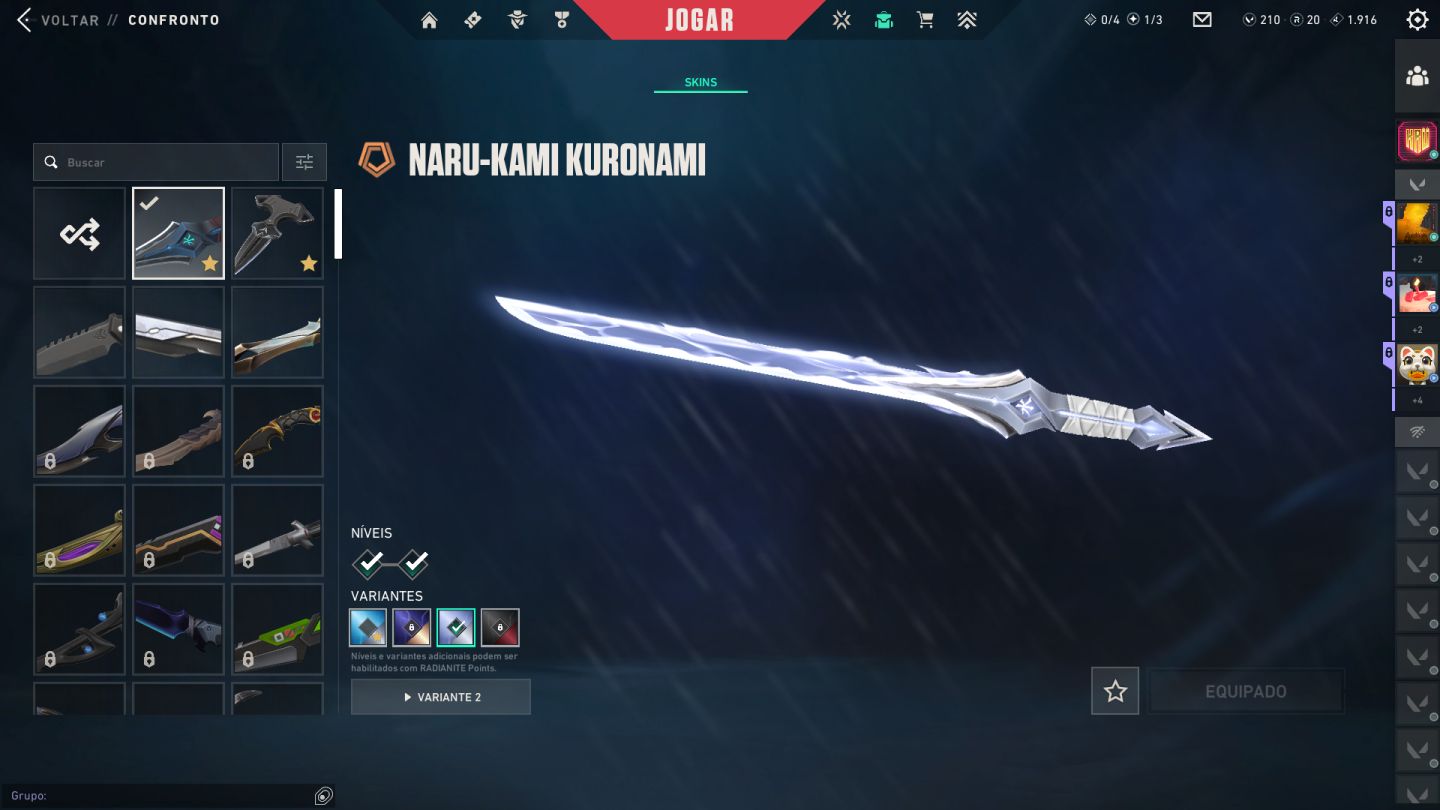CONTA PRA VENDA COM VARIAS SKINS , TUDO LIBERADO