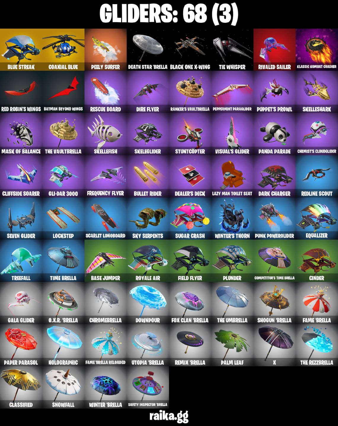 CONTA FORTNITE COM 30 SKINS BLUE TEAM LEADER/REED RICHARDS/CARBIDE/HYBRID