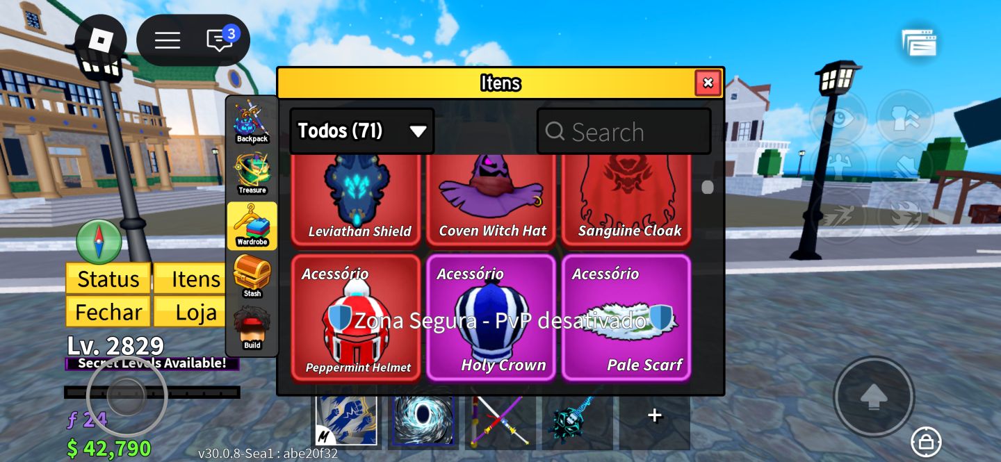 CONTA END GAME BLOX FRUITS COM DRAGON PERM E KIT PERM