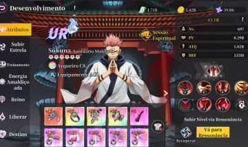 Conta Rei do Jujutsu 70b
