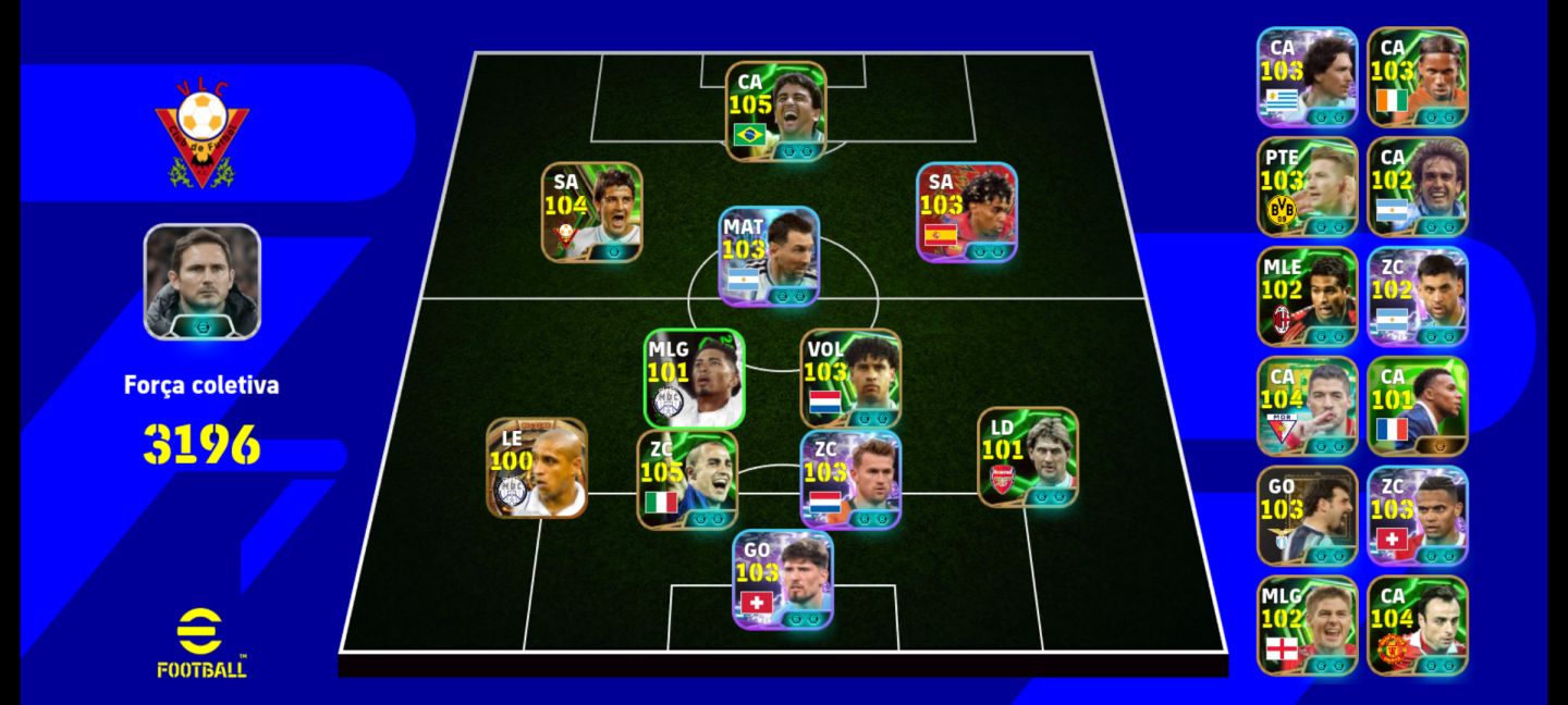 Conta de efootball braba 2