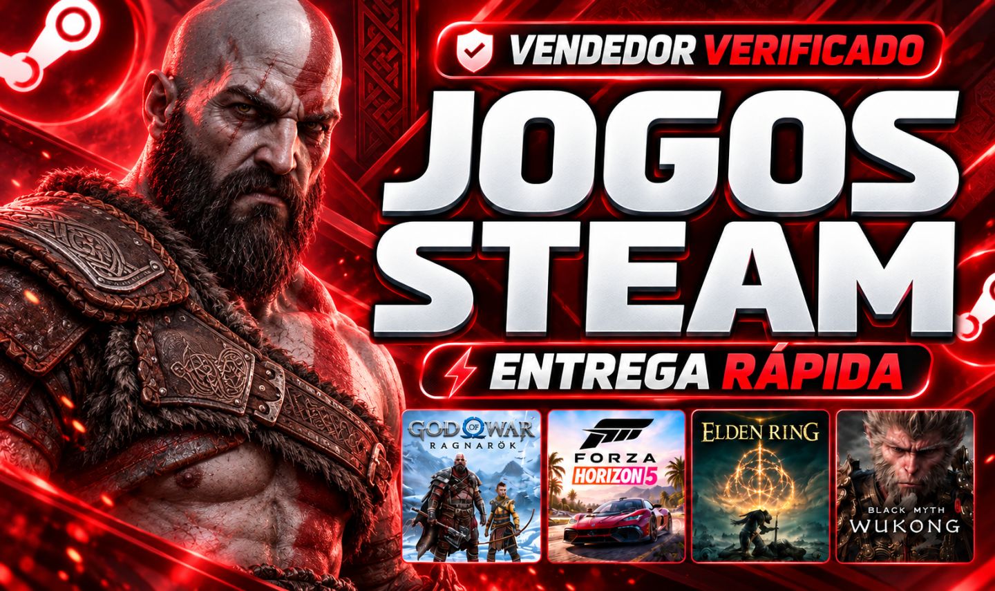 [MENOR PREÇO] JOGOS DA ATUALIDADE CONTAS STEAM OFFLINE PC [ENTREGA RÁPIDA]]
