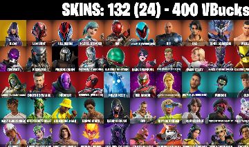 CONTA FORTNITE com Glow | Lowlight | Full Recon | Pastel Stryder e 132 SKINS