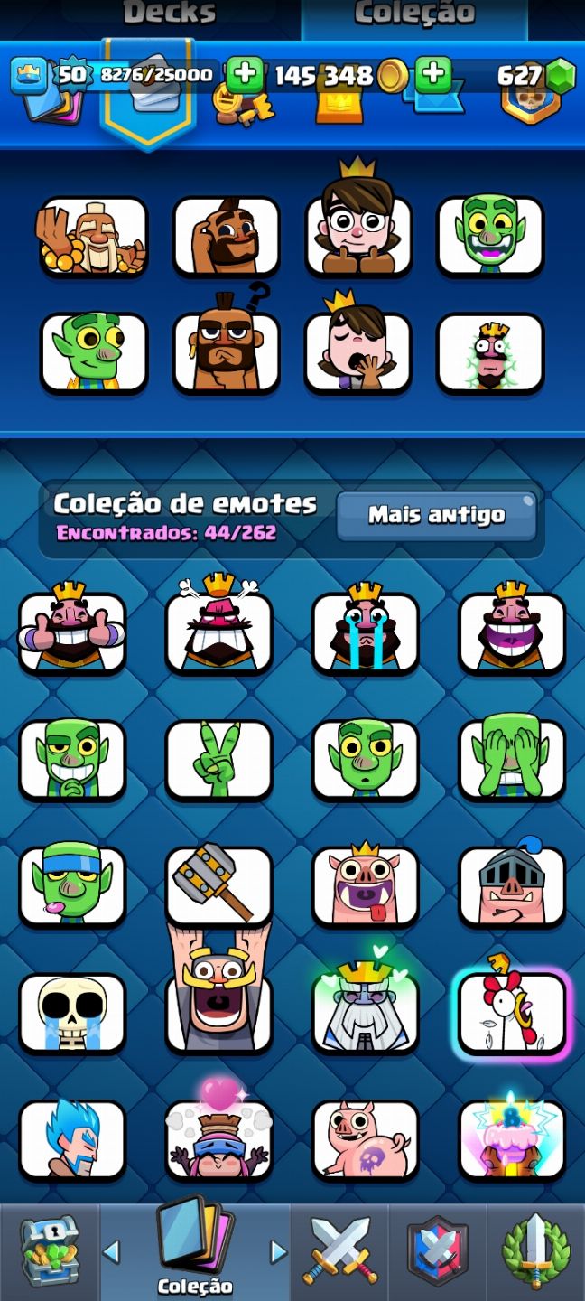 CONTA DE CLASH ROYALE 9K TROFEUS FULL ACESSO