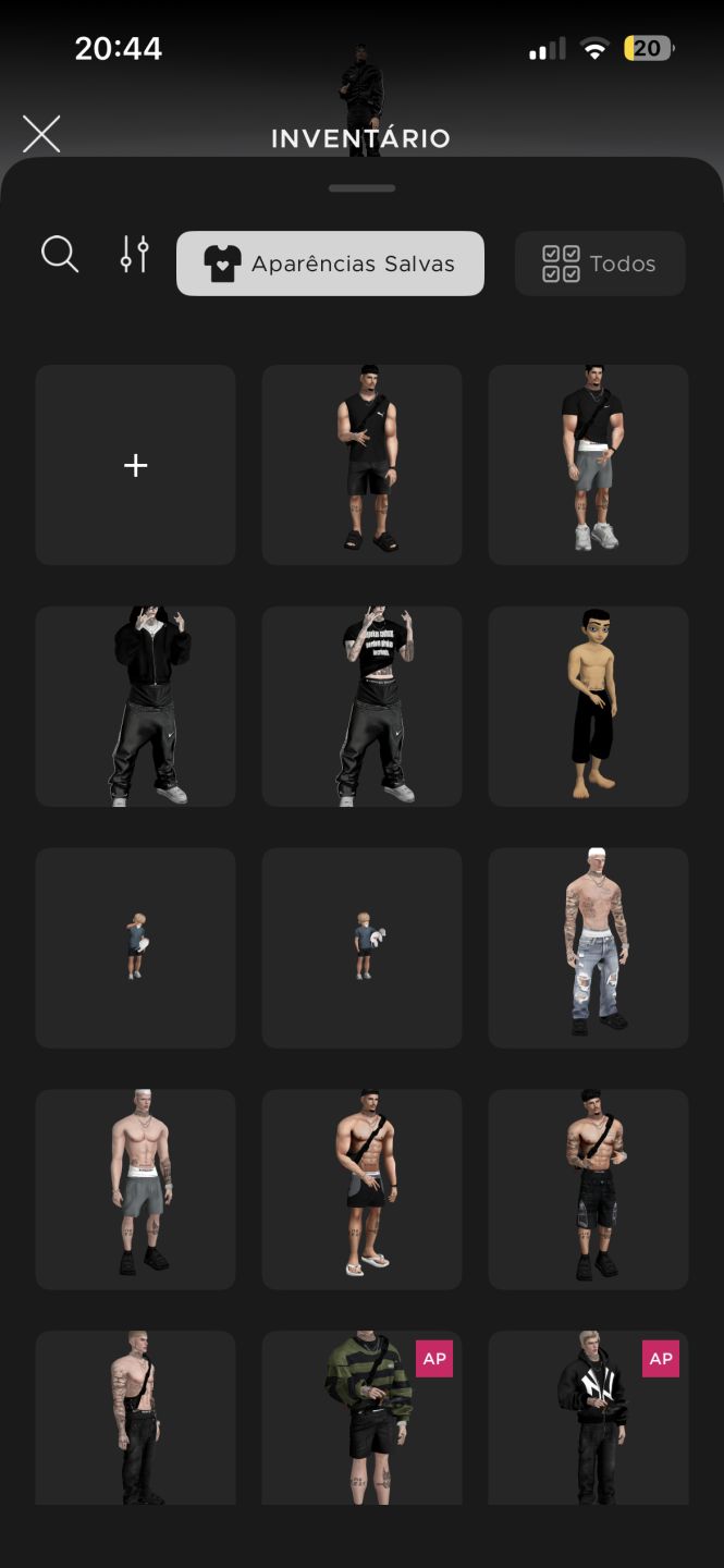 CONTA MASC IMVU AP + AGE