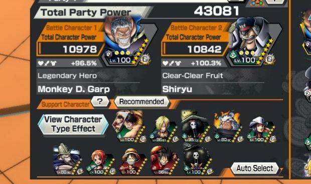 Conta de one piece bouty rush com 3 EX