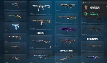 Conta de Valorant/Lol/Wild Rift. Conta do valorant com quase 4K Reais gastos.