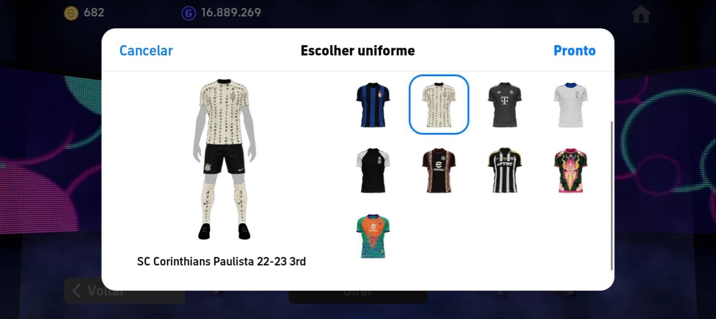 Conta bem antiga de efootball 2016/2017
