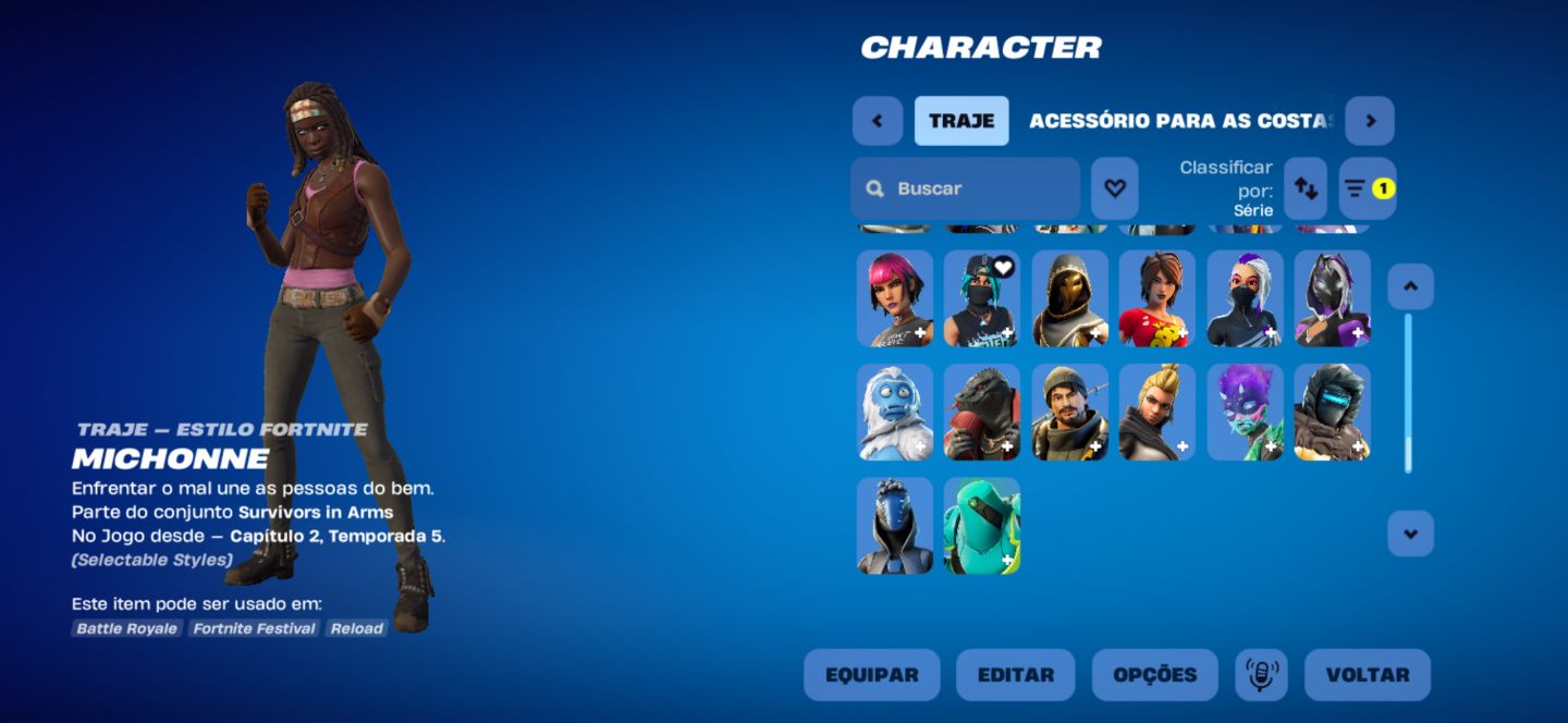 Conta fortnite