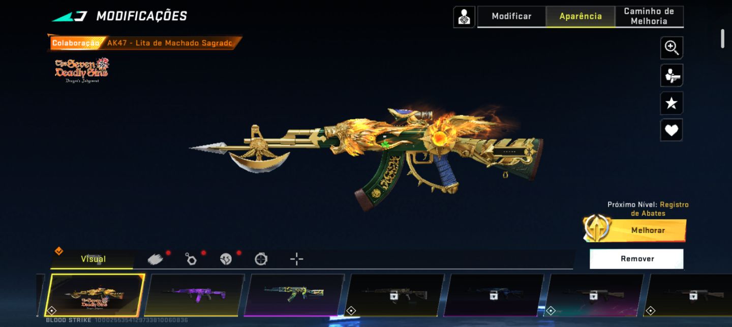 Conta LEVEL 50