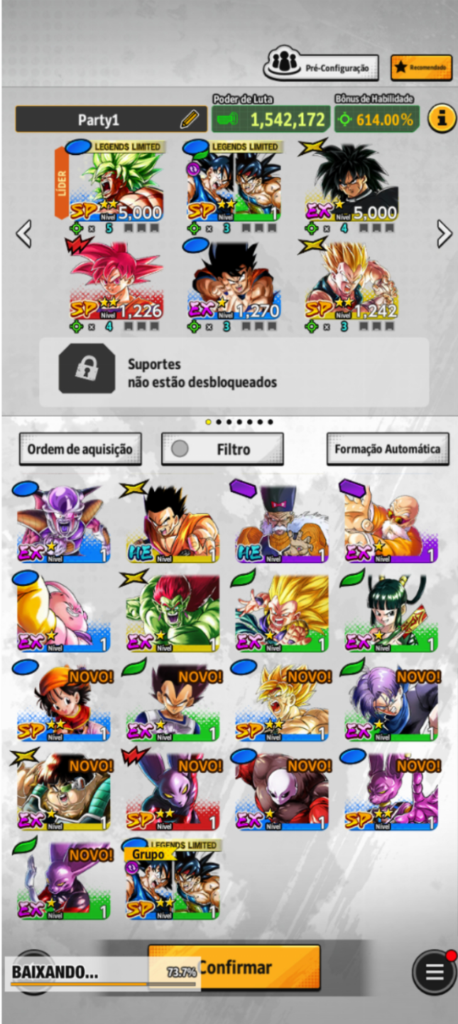 CONTA DRAGON BALL LEGENDS INICIANTE [ENTREGA AUTOMÁTICA]