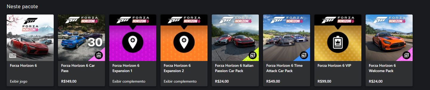 Forza Horizon 6 Premium Edition Conta Xbox