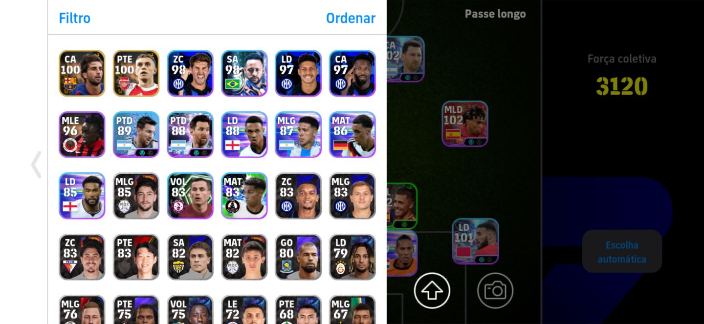 Conta mediana com Gullit 106