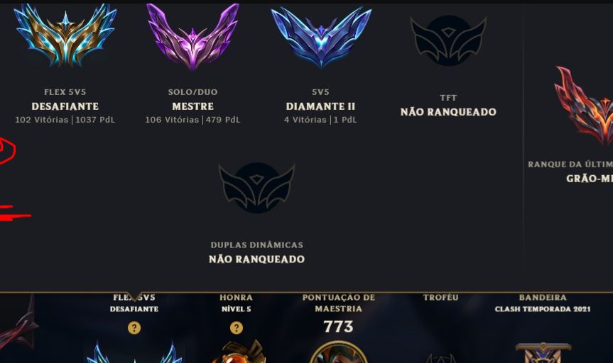 CONTA LEAGUE OF LEGENDS - DONO UNICO - CHAL - MESTRE