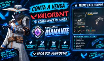 CONTA VALORANT COM ITENS EXCLUSIVOS QUE NÂO VOLTAM MAIS
