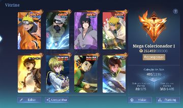 Conta mega Colecionador 1 Mlbb