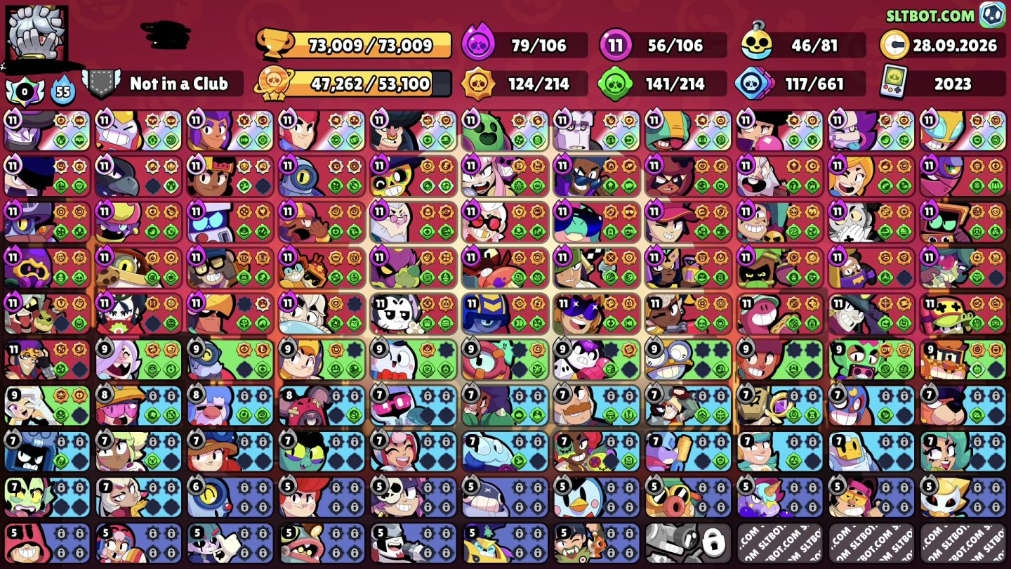 Conta Brawl Stars Fama alien semi full