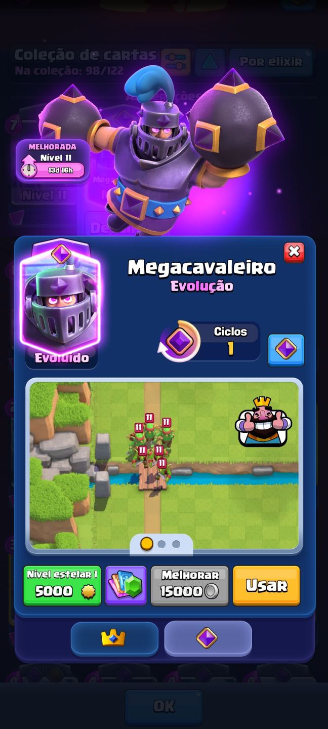 CONTA CLASH ROYALE 6426 TROFÉUS